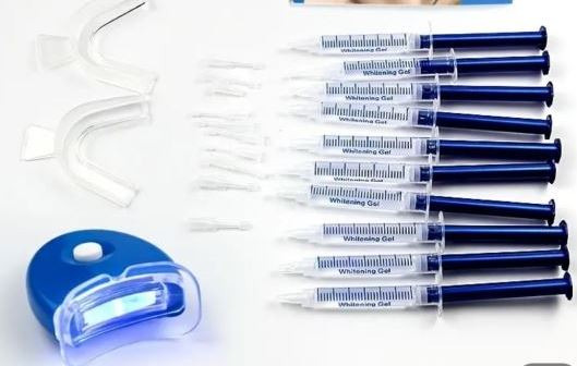 Kit de blanchiment des dents à usage domestique avec accélérateur : photo du produit rappelé le 26/09/2024