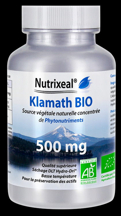 Klamath bio 500 mg Nutrixeal : photo du produit rappelé le 14/09/2021