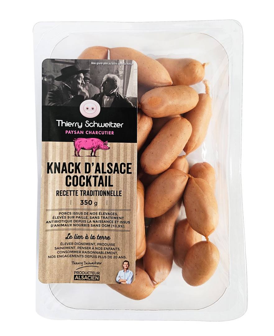 Knack d'alsace fumee cocktail Thierry Schweitzer : photo du produit rappelé le 29/07/2024
