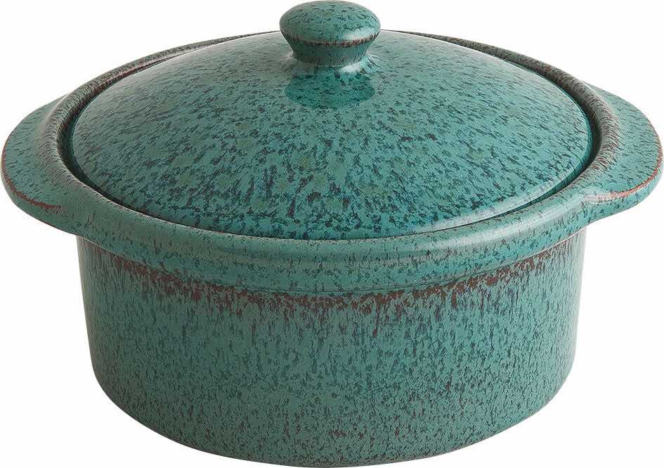 Koloreo cocotte verte 35 cl Torrent Ceramicas : photo du produit rappelé le 21/11/2022