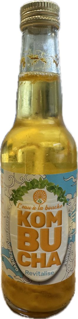 Kombucha revitalise L'Eau à la Bouche : photo du produit rappelé le 07/04/2026
