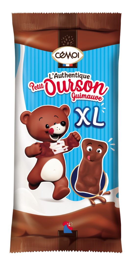 L'authentique petit ourson guimauve lait xl 25g Cemoi : photo du produit rappelé le 15/09/2022