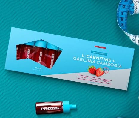 L-carnitine + garcinia cambogia 10 vials strawberry Prozis : photo du produit rappelé le 30/07/2025
