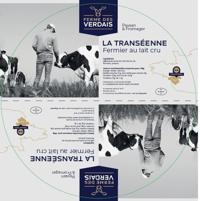 La transeenne Ferme des Verdais : photo du produit rappelé le 02/08/2023