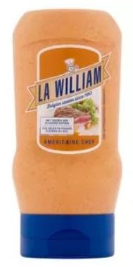 La william américaine chef 280ml : photo du produit rappelé le 25/11/2021