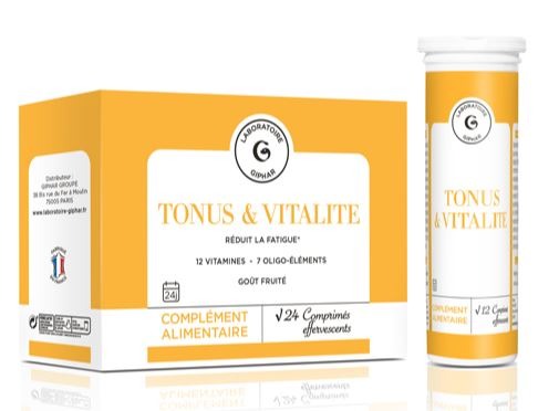 Laboratoire giphar tonus & vitalite : photo du produit rappelé le 13/09/2022