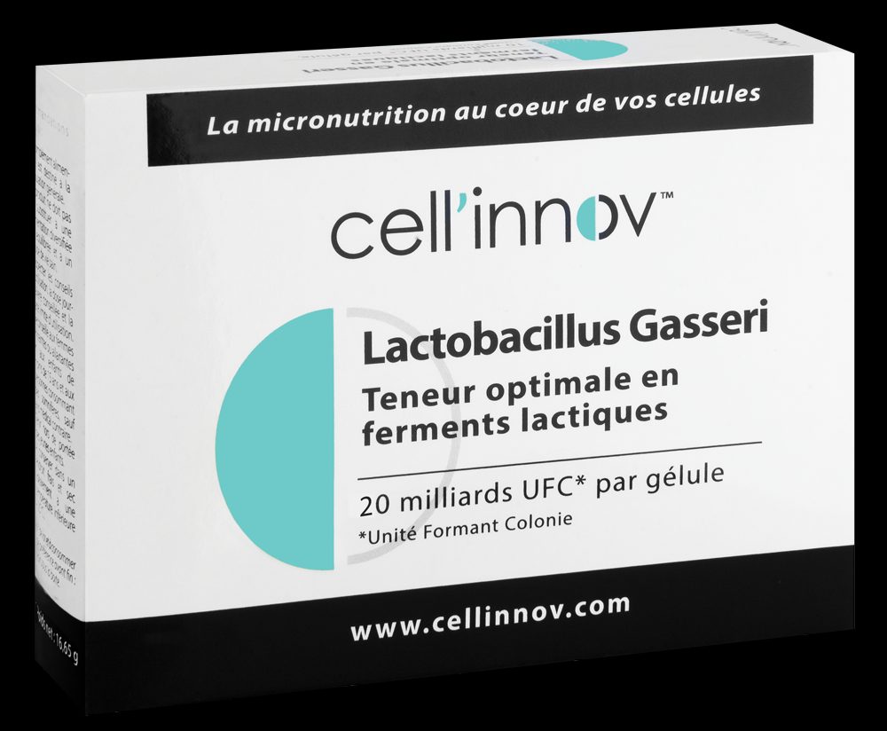 Lactobacillus gasseri - 20 milliards Cell'innov : photo du produit rappelé le 07/10/2021