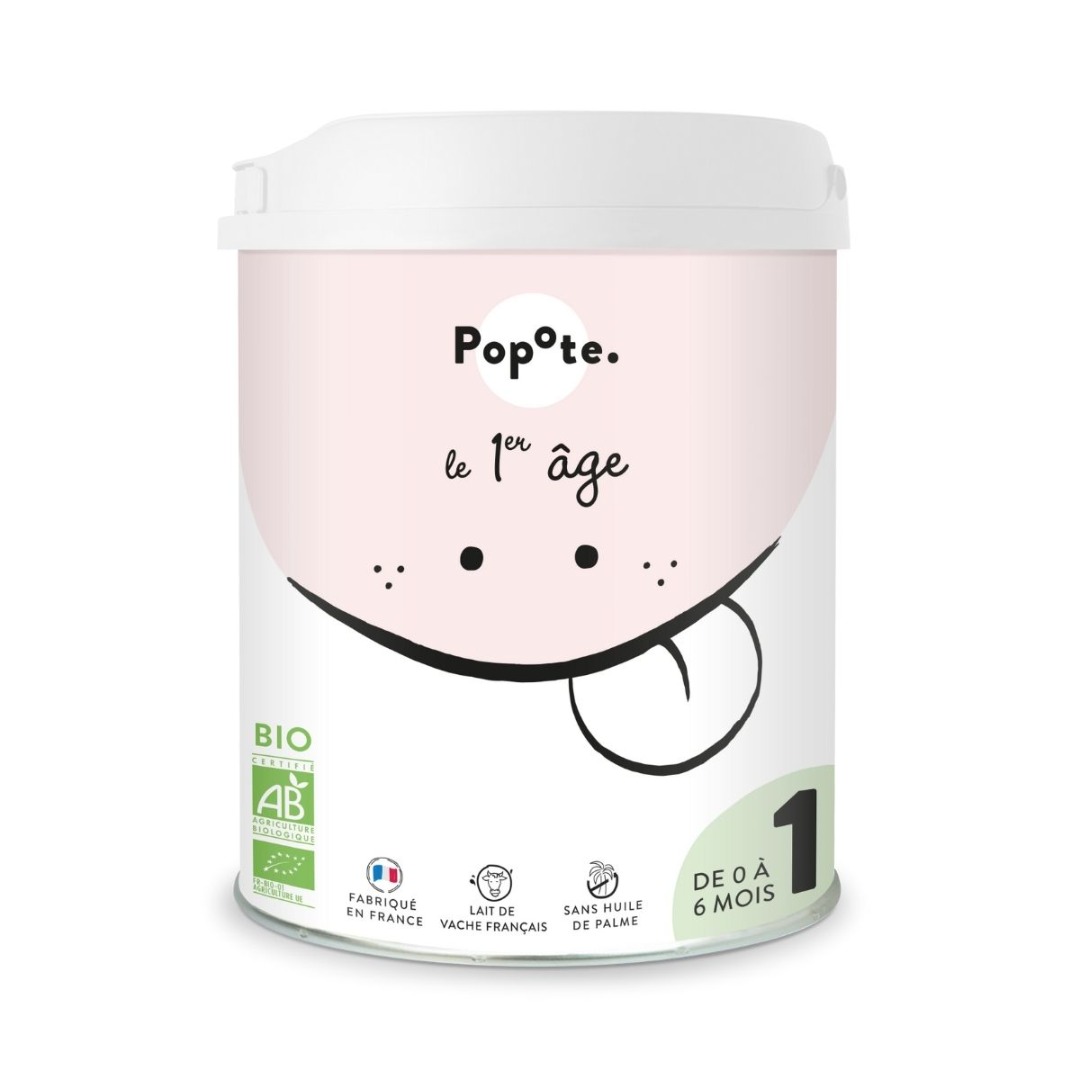 Lait 1er age Popote : photo du produit rappelé le 02/02/2026