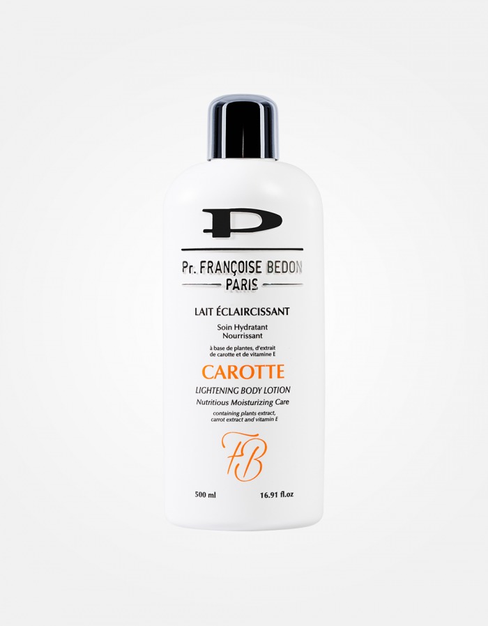 Lait corporel Francoise Bedon : photo du produit rappelé le 24/11/2021