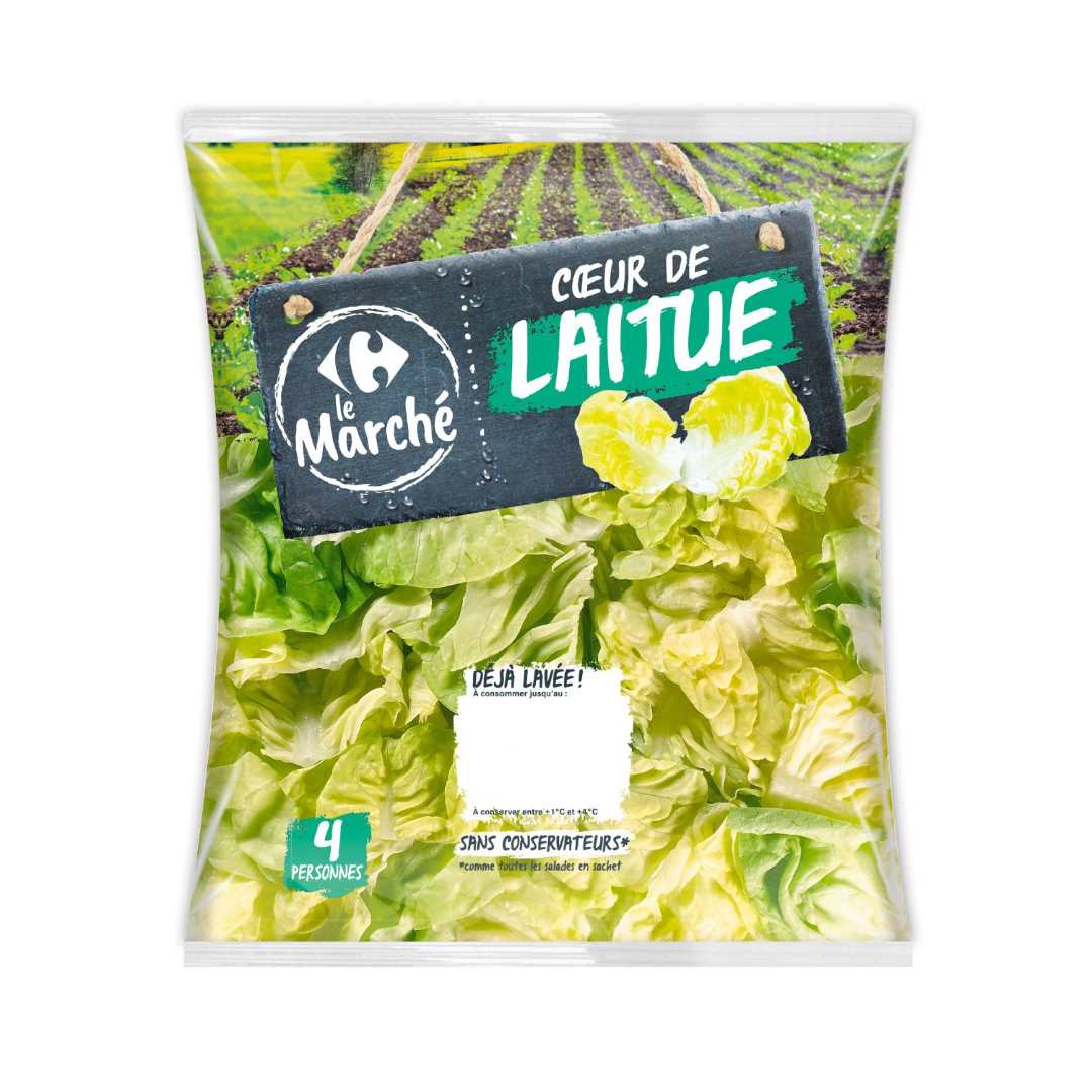 Laitue Carrefour le Marché : photo du produit rappelé le 13/06/2025