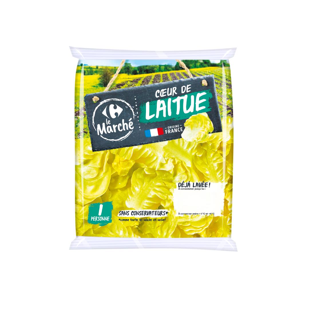 Laitue Carrefour le Marché : photo 3 sur 3 du produit rappelé le 13/06/2025