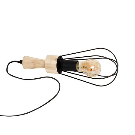 Lampe fil aisy noire - réf. 173290 Atmosphera : photo du produit rappelé le 29/08/2023