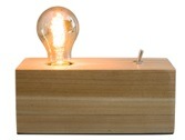 Lampe vintage bois Kokoon : photo du produit rappelé le 20/10/2022