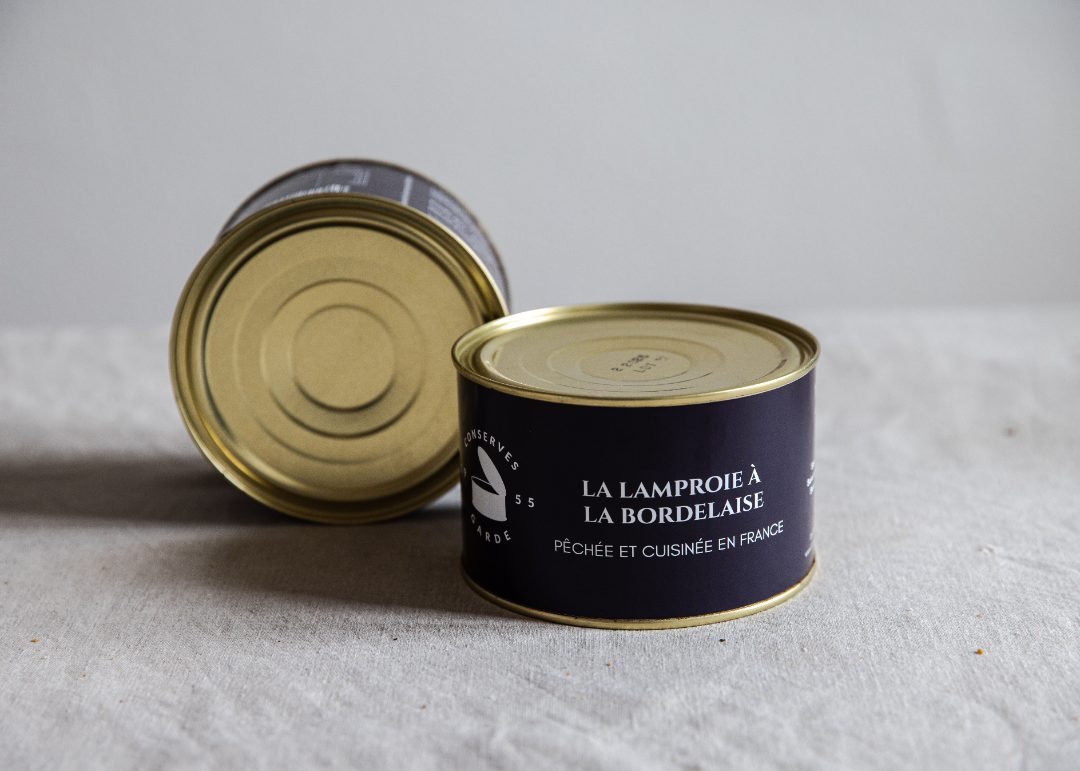 Lamproie à la bordelaise 400gr Conserves Garde : photo du produit rappelé le 04/12/2024