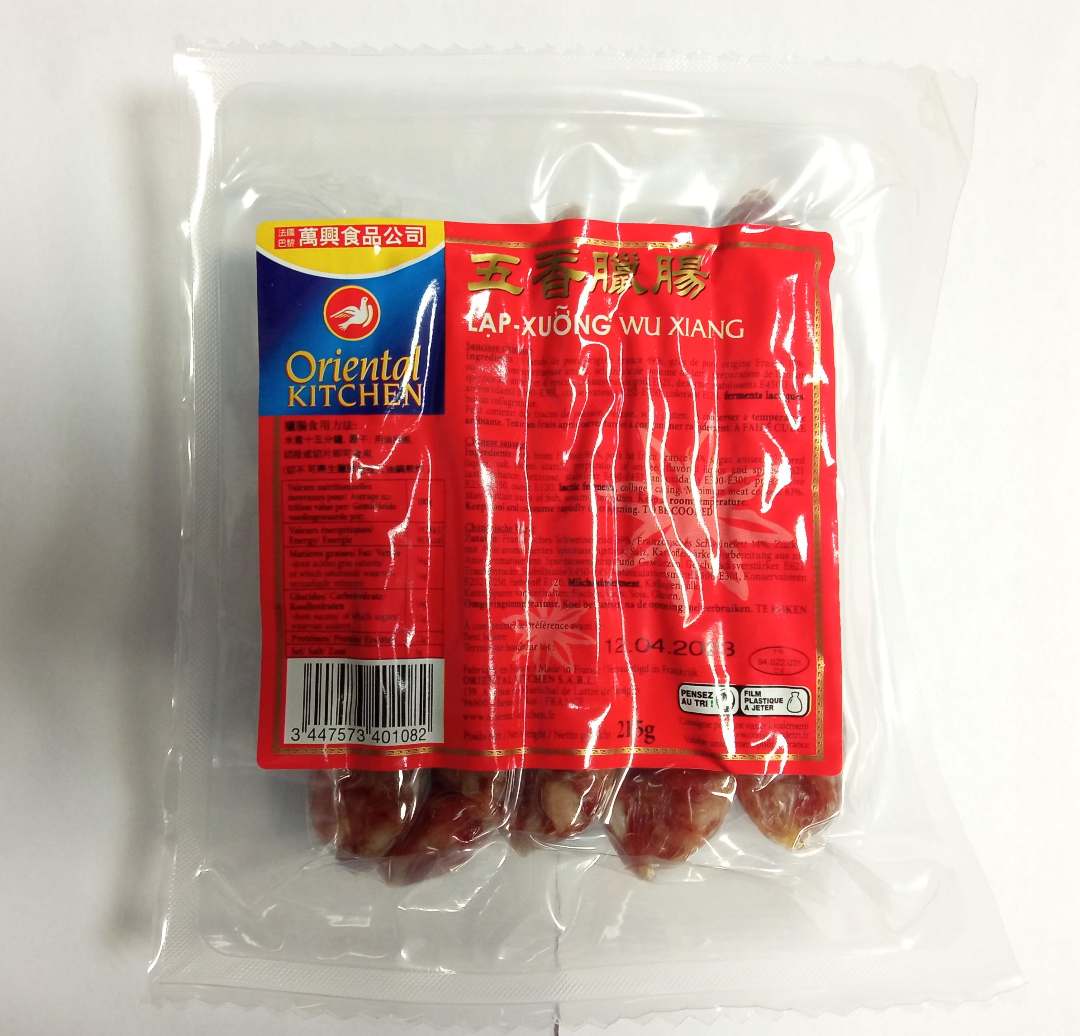 Lap xuong wu xiang Oriental Kitchen : photo du produit rappelé le 04/11/2025