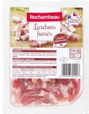 Lardons fumes 150g qualite superieure Rochambeau : photo du produit rappelé le 10/07/2026