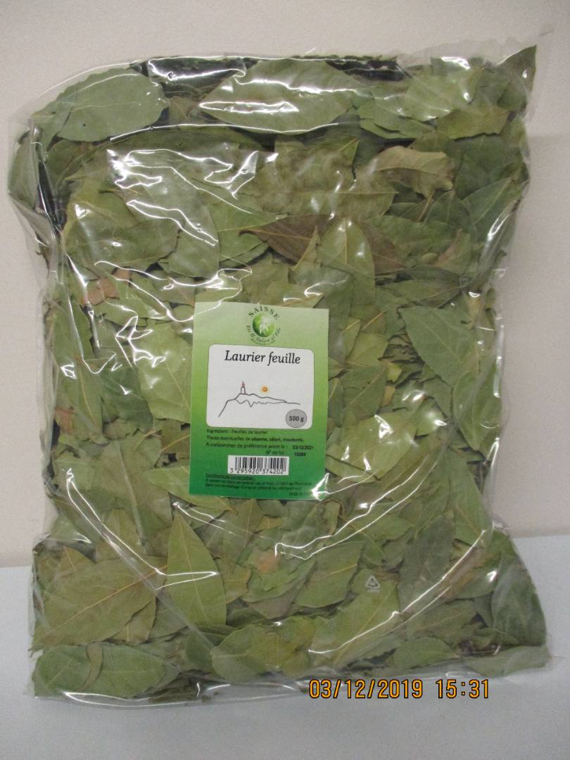 Laurier feuille Saisse et Fils : photo du produit rappelé le 26/07/2021