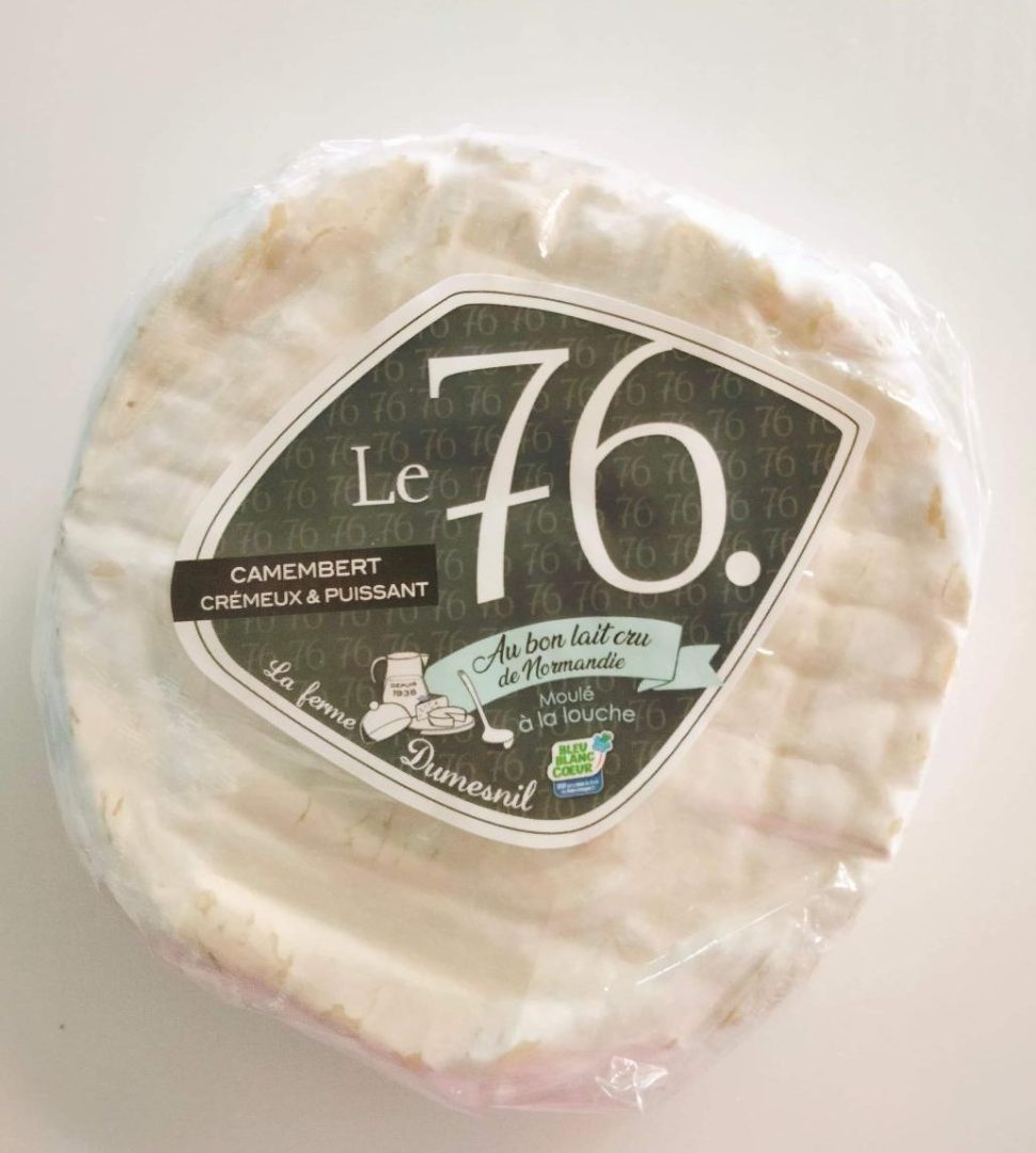 Le 76 camembert La Ferme Dumesnil : photo du produit rappelé le 10/03/2022