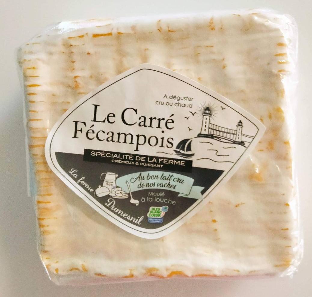 Le carré fécampois La Ferme Dumesnil : photo du produit rappelé le 10/03/2022