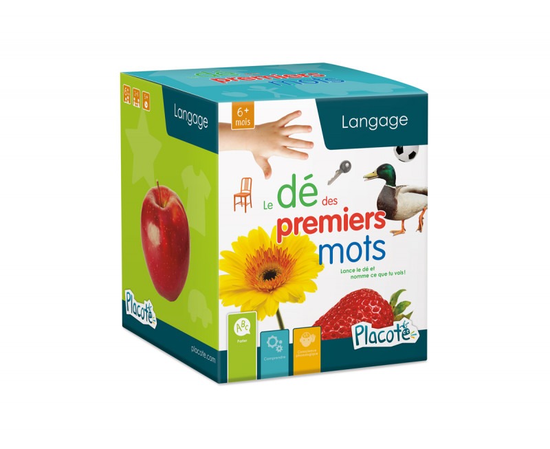 Le dé des premiers mots Placote : photo du produit rappelé le 23/11/2022