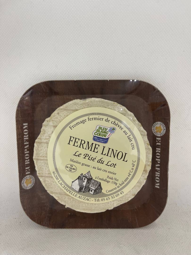 Le pise de chevre fermier lait-cru Europafrom : photo du produit rappelé le 13/05/2025