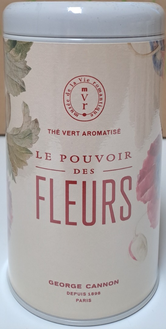 Le pouvoir des fleurs thé vert George Cannon - Musée de la Vie Romantique : photo du produit rappelé le 24/03/2023