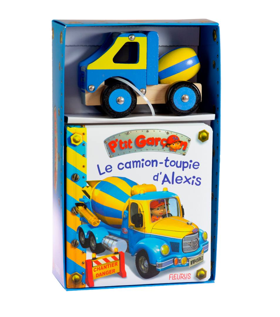 Le -toupie d'alexis - coffret véhicule p'tit garçon Fleurus Editions : photo du produit rappelé le 30/07/2021
