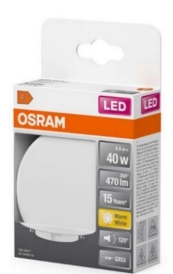 Led star gx53 Osram : photo 4 sur 4 du produit rappelé le 08/01/2026