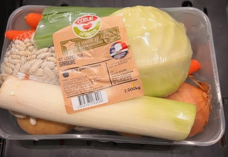 Légumes pour garbure Coeur de Jardin : photo du produit rappelé le 01/02/2024