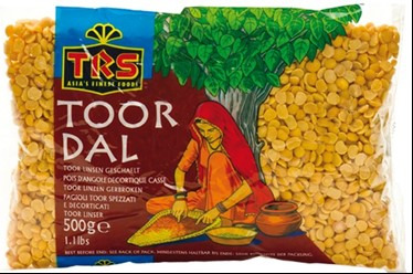 Lentilles toor dal TRS : photo du produit rappelé le 30/06/2022