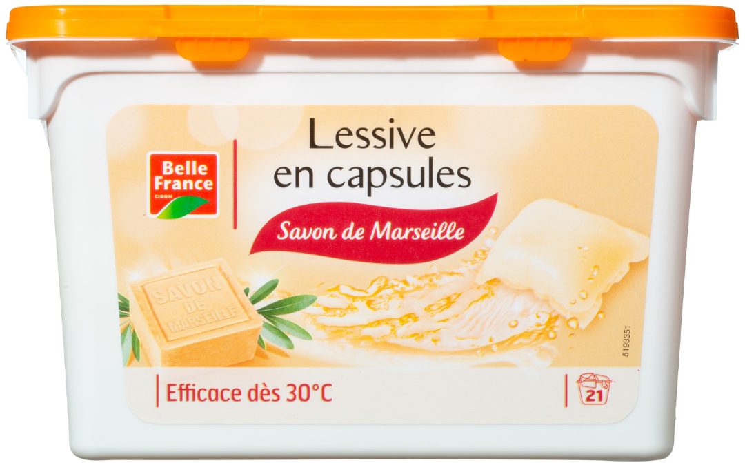 Less liq Marseille x 21 doses bf boite Belle France : photo du produit rappelé le 21/08/2023