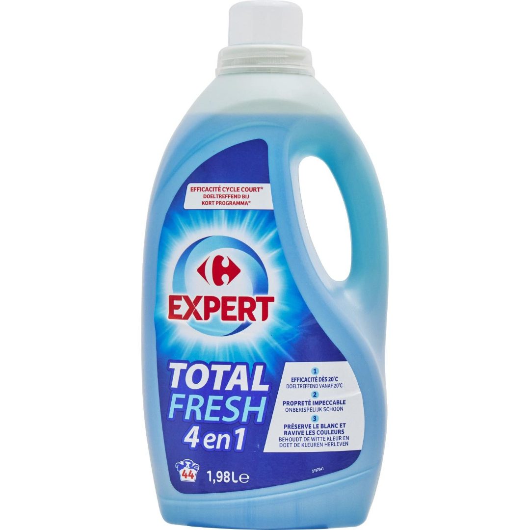 Lessive liquide total fresh 4 en 1 Carrefour Expert : photo du produit rappelé le 03/02/2026