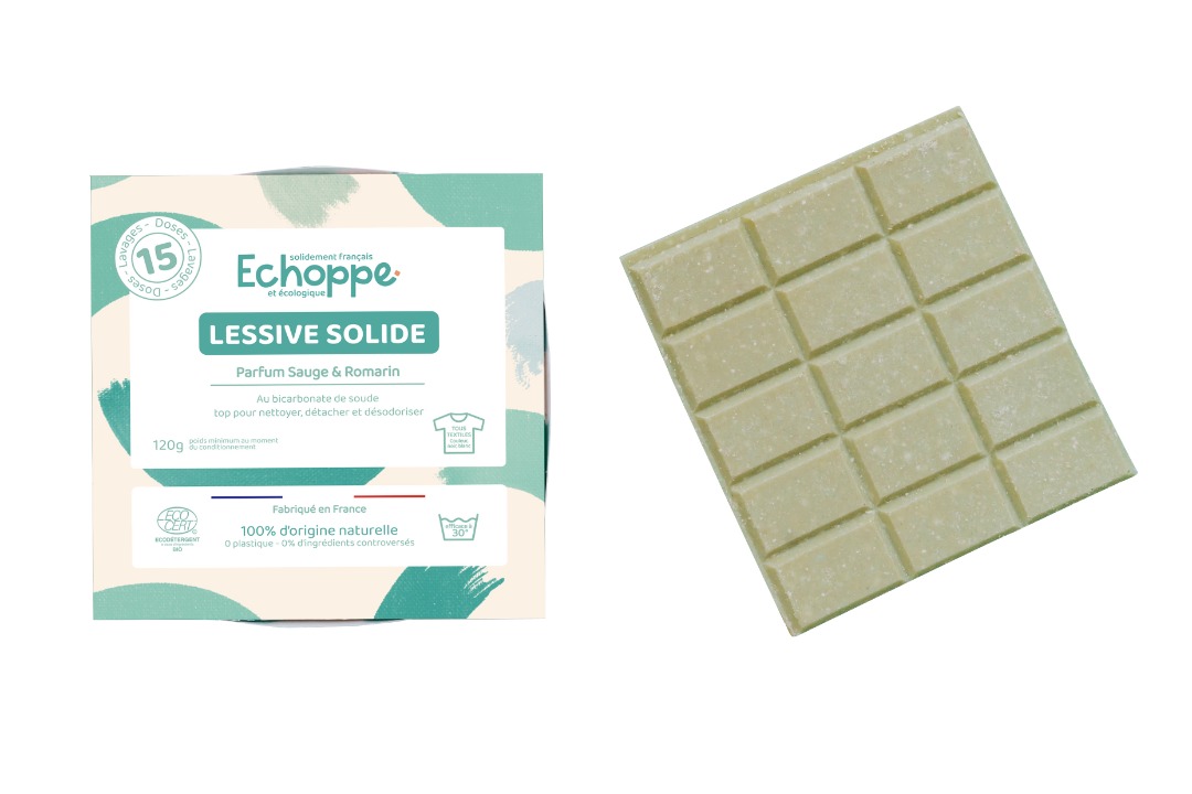 Lessive solide sauge romarin Echoppe : photo du produit rappelé le 04/08/2025