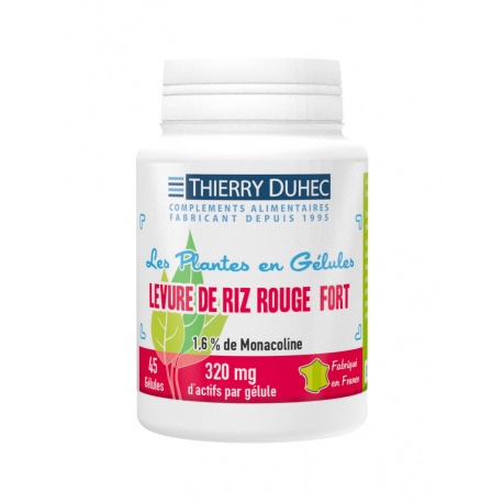 Levure de riz rouge fort Thierry Duhec : photo du produit rappelé le 15/03/2023