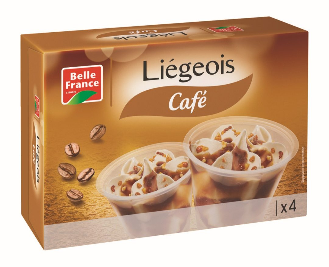 Liegeois cafe bf etui 4 x 125 ml Belle France : photo du produit rappelé le 28/07/2021