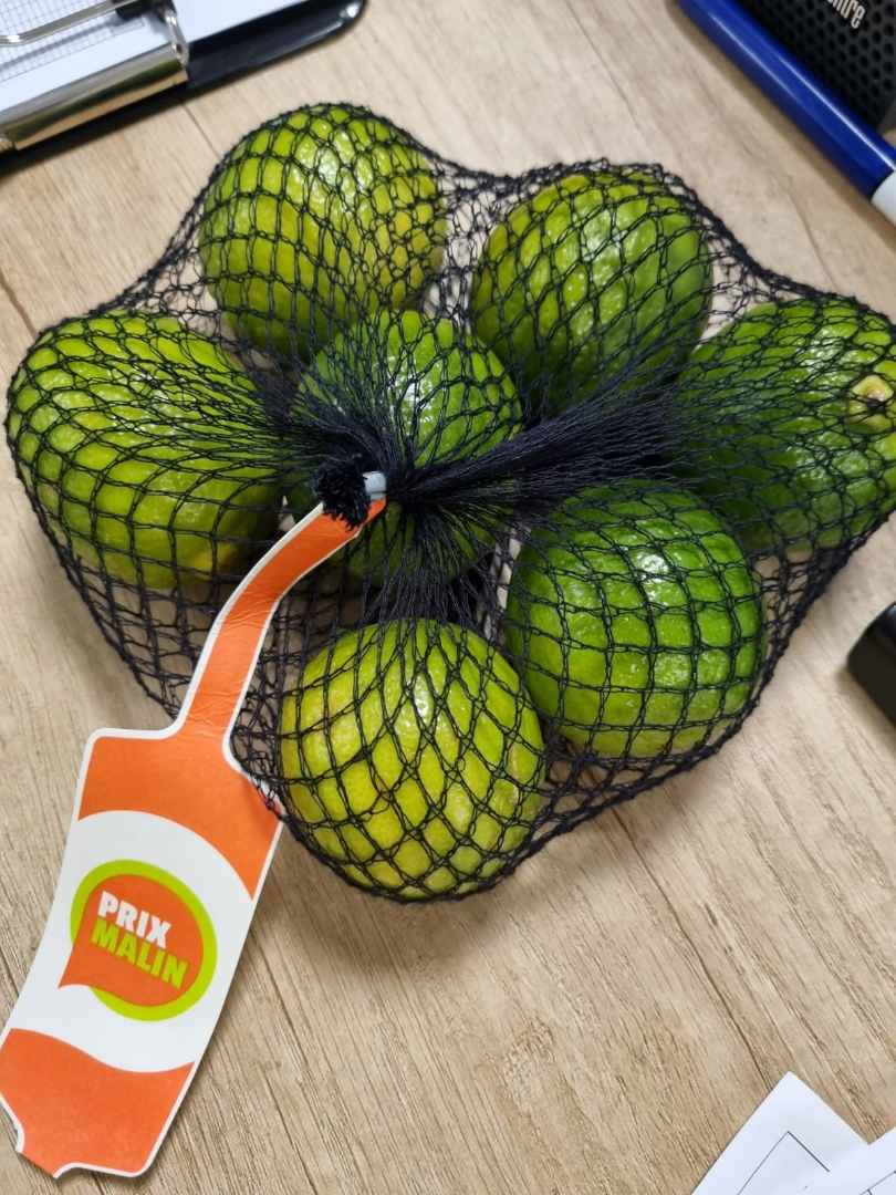 Lime filet : photo du produit rappelé le 23/04/2024