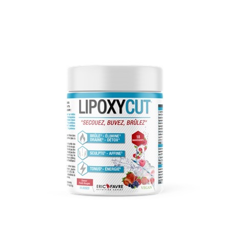 Lipoxycut fruits rouge Eric Favre Nutrition Expert : photo du produit rappelé le 29/04/2025