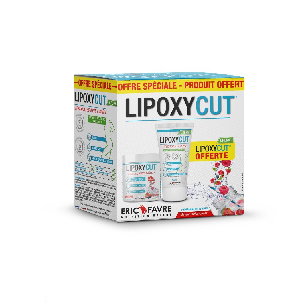 Lipoxycut fruits rouge Eric Favre Nutrition Expert : photo 4 sur 4 du produit rappelé le 29/04/2025