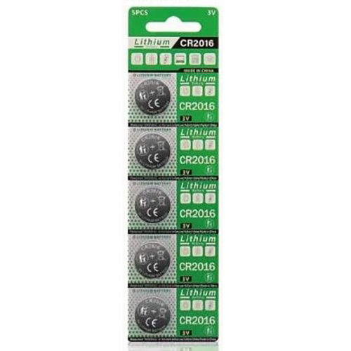 Lithium piles à boutons : photo du produit rappelé le 16/02/2026