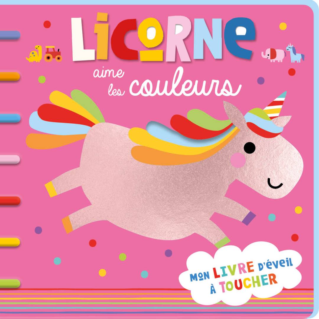 Livre licorne aime les couleurs 123 Soleil! : photo du produit rappelé le 12/10/2023