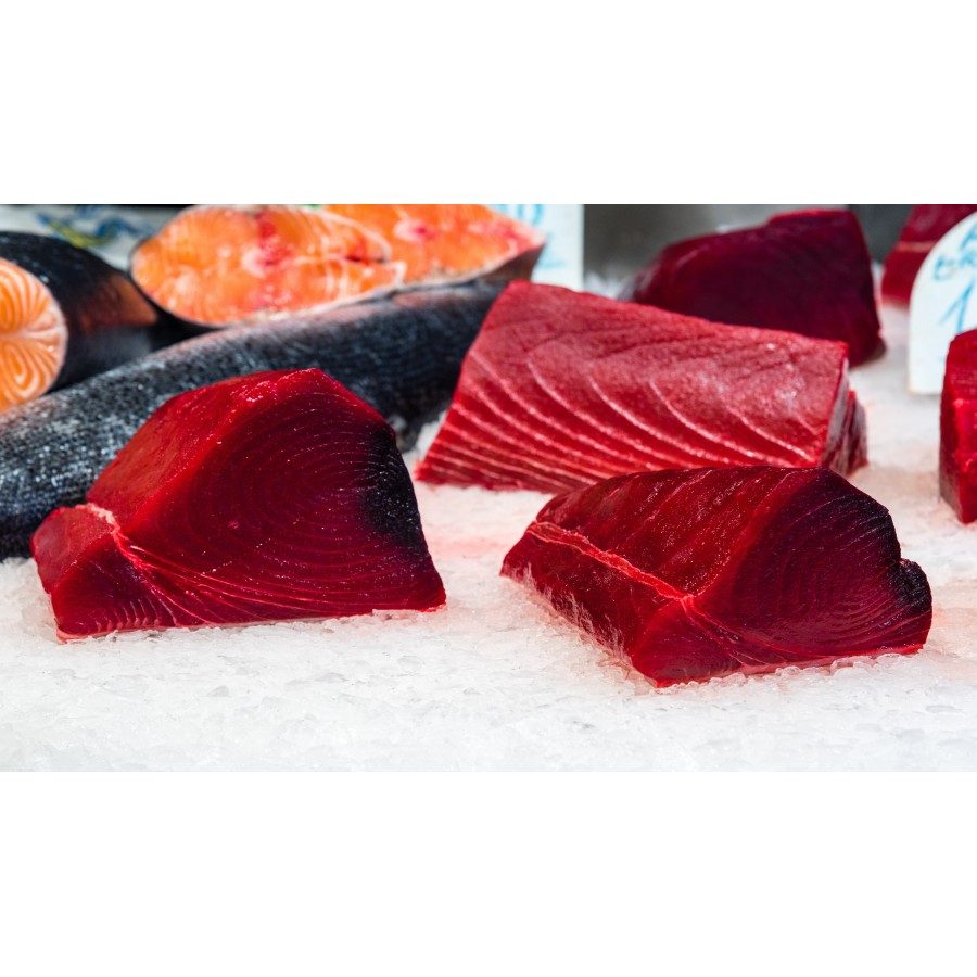 Longe de thon albacore vendu au rayon Sans Marque (vendu au Rayon Marée) : photo du produit rappelé le 29/07/2025