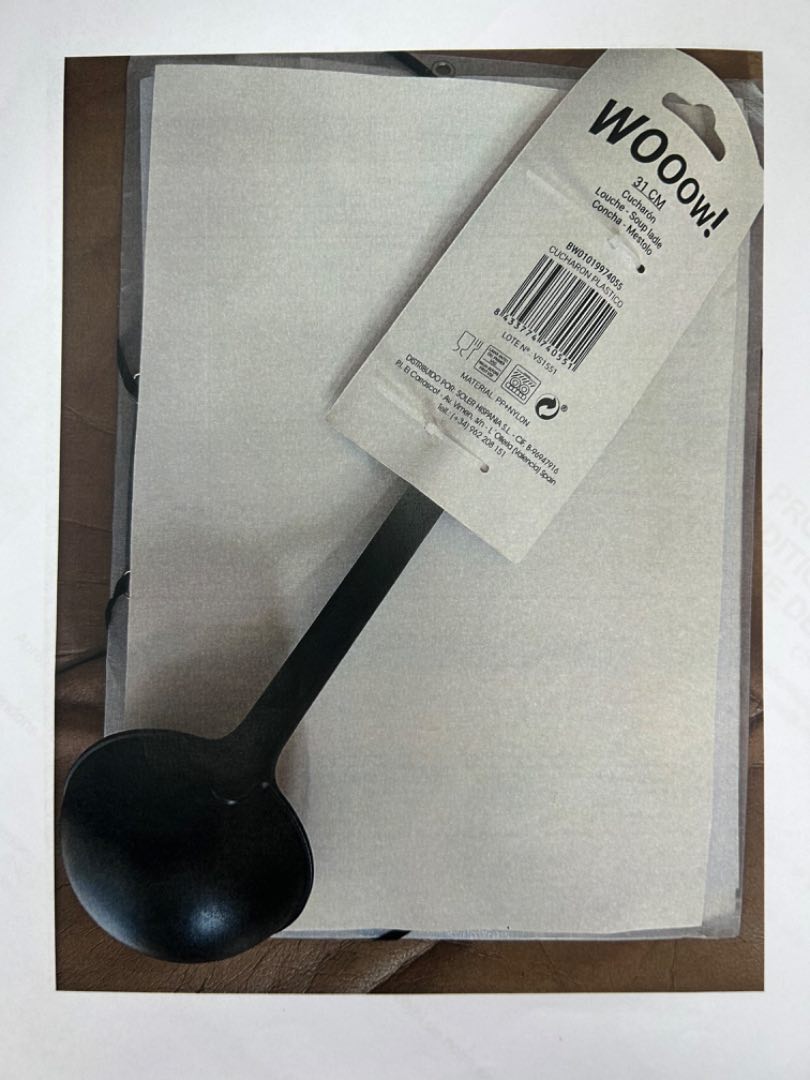 Louche en nylon 31cm Woow : photo 2 sur 2 du produit rappelé le 27/06/2024