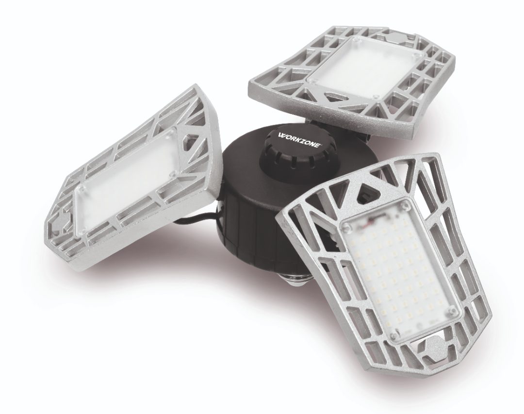 Luminaire de travail a 6000 lumen Workzone : photo 2 sur 2 du produit rappelé le 18/08/2022