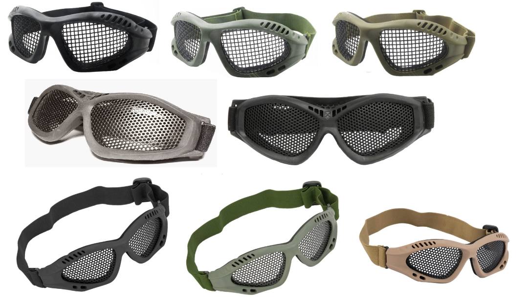 Lunettes et masques grillagés Tactical Ops : photo du produit rappelé le 12/10/2023
