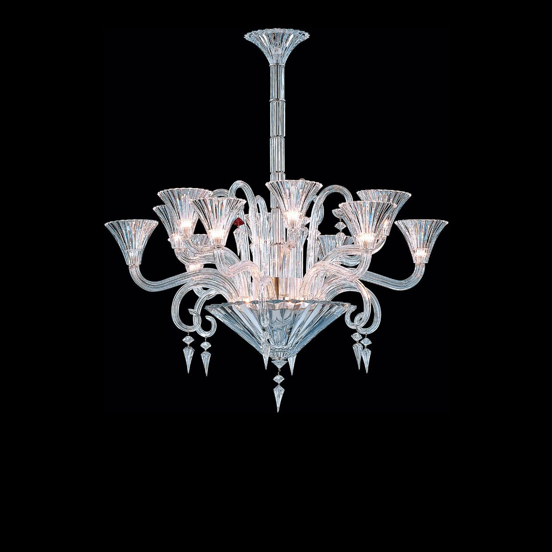 Lustres et appliques de la collection mille nuits Baccarat : photo du produit rappelé le 08/09/2021