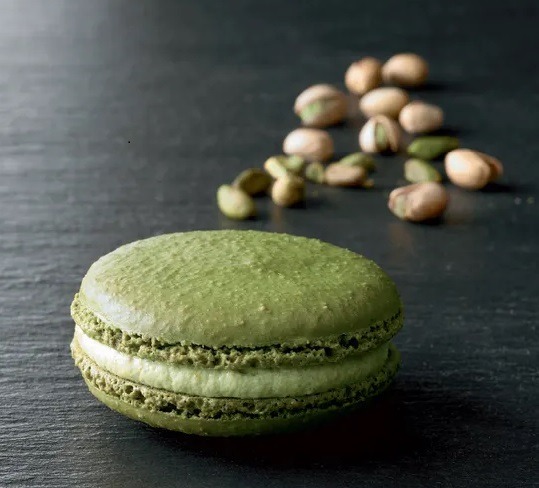 Macaron pistache : photo du produit rappelé le 31/10/2024