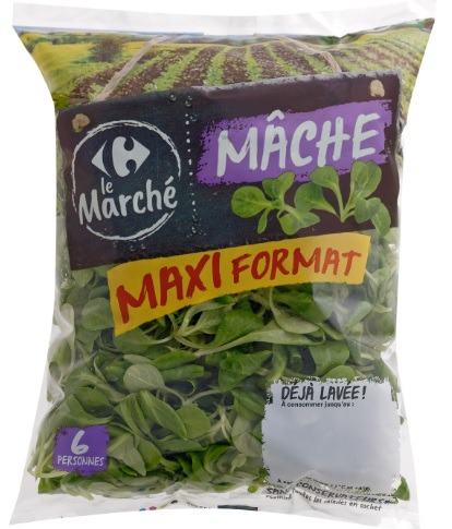 Mâche Carrefour le Marché : photo 2 sur 2 du produit rappelé le 09/06/2026