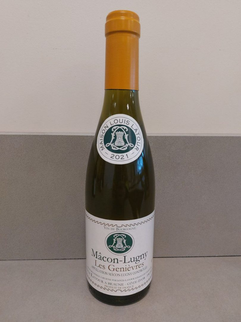 Macon-lugny les genièvres 2021 37.5cl : photo du produit rappelé le 02/03/2023