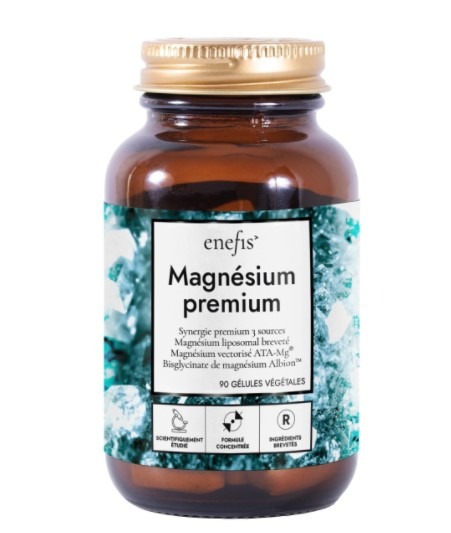 Magnésium premium - 90 gélules Enefis : photo du produit rappelé le 02/11/2021