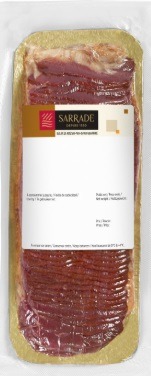 Magret de canard fumé tranché reconstitué Sarrade : photo du produit rappelé le 14/08/2025